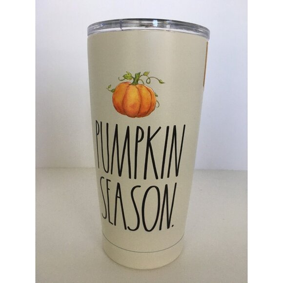 Rae Dunn Tumbler Pumpkin Season Insulated Stainless Steel Coffee Fall Gift Idea - Picture 6 of 6